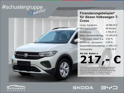 Gebraucht VW T-Cross Life 95 PS (69 kW) 2025 Grau SUV