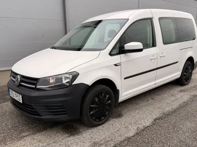 Gebraucht VW Caddy Maxi Life 110 PS (80 kW) 2016 Weiß Van / Kleinbus