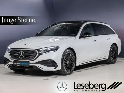 Gebraucht Mercedes E300 Night 197 PS (144 kW) 2025 Manufaktur opalithweiß bright Kombi