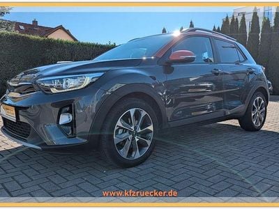 Gebraucht Kia Stonic DREAM-TEAM Edition 101 PS (74 kW) 2020 Grau metallic / orange metallic (metallic) SUV