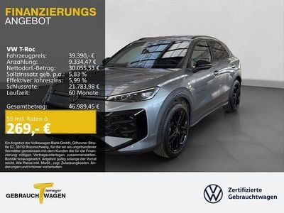 Neu VW T-Roc R-line 150 PS (110 kW) 2026 Schwarz SUV