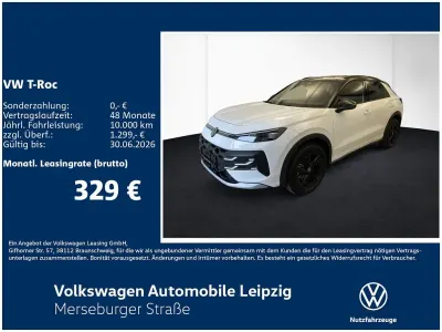 Ny VW T-Roc Style 150 HK (110 kW) 2026 Hvid SUV
