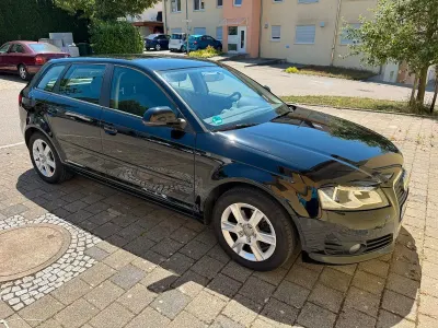 Gebraucht Audi A3 Attraction 125 PS (91 kW) 2009 Schwarz Kleinwagen