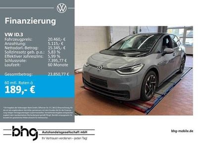 Gebraucht VW ID.3 Pro 150 kW (204 PS) 2021 Grau Kleinwagen