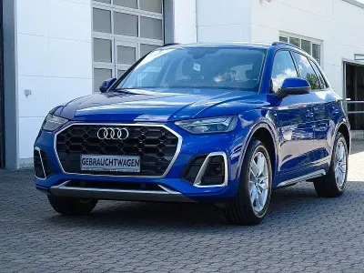 Gebraucht Audi Q5 S-Line 163 PS (119 kW) 2021 Blau SUV