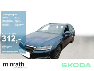 Gebraucht Skoda Superb LAURIN & KLEMENT 150 PS (110 kW) 2023 Blau Kombi