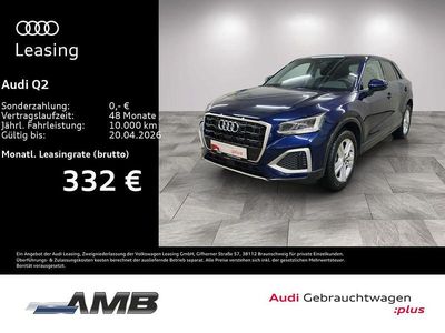 Gebraucht Audi Q2 Advanced Plus 150 PS (110 kW) 2025 Navarrablau metallic SUV