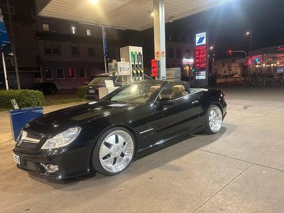 Second-hand Mercedes SL350 AMG 315 CP (231 kW) 2008 Negru Cabrio