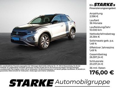 Second-hand VW T-Roc Goal 150 CP (110 kW) 2025 Albastru SUV