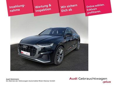 Gebraucht Audi Q8 S-Line 286 PS (210 kW) 2022 Mythosschwarz metallic SUV