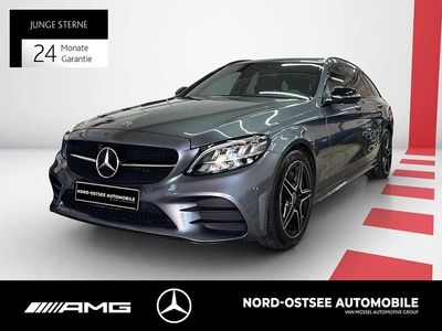 Gebraucht Mercedes C220 AMG 194 PS (142 kW) 2021 Metalliclack selenitgrau Kombi