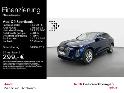 Gebraucht Audi Q5 204 PS (150 kW) 2025 Navarrablau metallic SUV