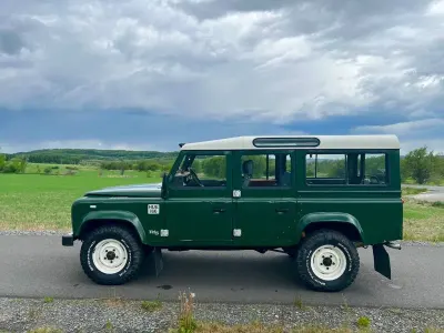 Gebraucht Land Rover Defender S 122 PS (89 kW) 2001 Grün Kombi