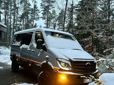 gebraucht Mercedes Sprinter 4x4 Automatik Voll ♿️