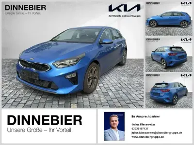 Brugt Kia Ceed Spirit 140 HK (102 kW) 2018 Blå Hatchback