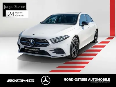 Gebraucht Mercedes A250 AMG 160 PS (117 kW) 2022 Unilack polarweiß Limousine