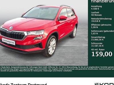 Gebraucht Skoda Karoq Style 150 PS (110 kW) 2022 Rot SUV
