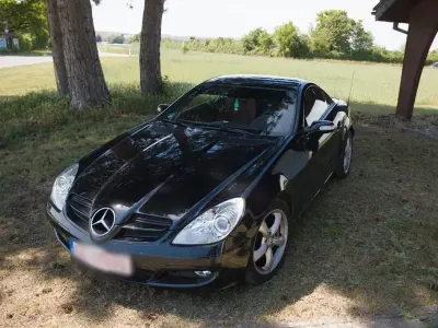 Gebraucht Mercedes SLK350 272 PS (200 kW) 2004 Schwarz Cabrio