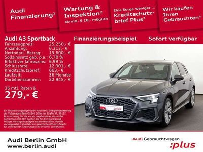 gebraucht Audi A3 Sportback S line 40 TFSI e S tr. RFK MATRIX