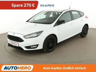 Gebraucht Ford Focus Cool & Connect 125 PS (91 kW) 2018 Weiß Limousine