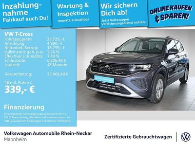 Gebraucht VW T-Cross Goal 116 PS (85 kW) 2025 Grau SUV