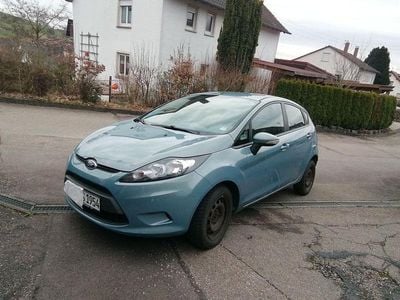 Gebraucht Ford Fiesta Trend 60 PS (44 kW) 2009 Blau Kleinwagen