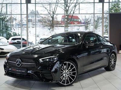 Schwarz Gebraucht 2022 Mercedes E450 AMG line Coupé | 59.900 € (Teuer)