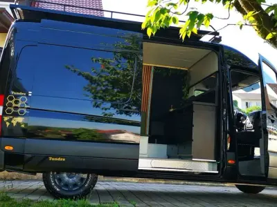 Gebraucht Mercedes Sprinter 129 PS (94 kW) 2014 Schwarz Van