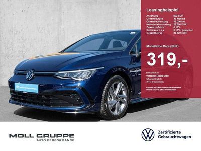 Usata VW Golf VIII R-line 131 CV (96 kW) 2024 Blu Berlina