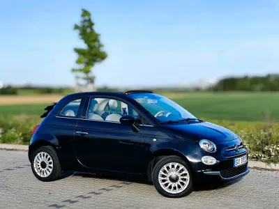 Second-hand Fiat 500C 85 CP (62 kW) 2018 Negru Cabrio