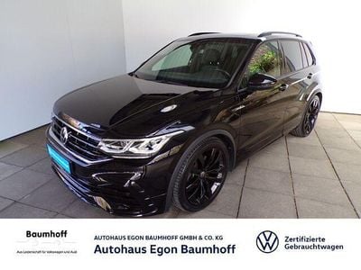 Gebraucht VW Tiguan Style 245 PS (180 kW) 2021 Schwarz / deep black perleffekt SUV