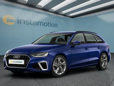 Gebraucht Audi A4 163 PS (119 kW) 2021 Blau Kombi