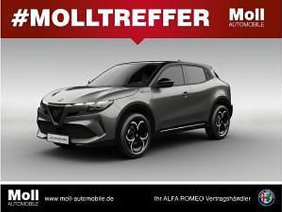 Neu Alfa Romeo GT Junior Edizione Speciale 145 PS (106 kW) 2025 Grau (grigio arese, metalliclackierung mit schwarz) Limousine