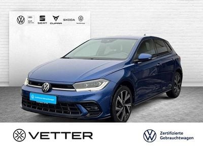 Blau Gebraucht 2022 VW Polo R-line Limousine | 19.949 € (Fairer Preis)