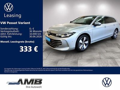 Gebraucht VW Passat Business 204 PS (150 kW) 2025 Oyster silver metallic Kombi