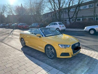 Gebraucht Audi Cabriolet Sport 150 PS (110 kW) 2018 Gelb Cabrio