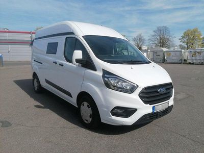 Gebraucht Ford Transit Custom Trend 131 PS (96 kW) 2020 Weiß Van / Kleinbus