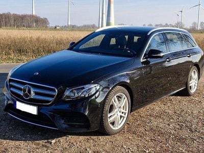 Schwarz Gebraucht 2019 Mercedes E450 Avantgarde Kombi | 33.600 € (Fairer Preis)