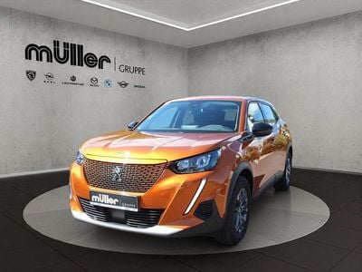 Second-hand Peugeot e-2008 Active 100 kW (136 CP) 2022 Portocaliu SUV