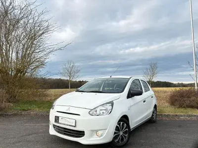 Gebraucht Mitsubishi Space Star 70 PS (51 kW) 2014 Weiß Van / Kleinbus