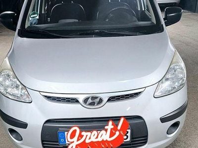 Gebraucht Hyundai i10 Pure 67 PS (49 kW) 2009 Schwarz Kleinwagen
