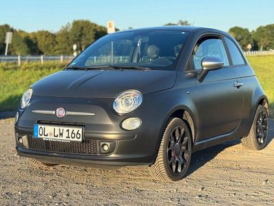 Gebraucht Fiat 500 101 PS (74 kW) 2010 Schwarz Kleinwagen