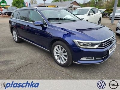 Gebraucht VW Passat Highline 190 PS (139 kW) 2018 Blau) (blau Kombi