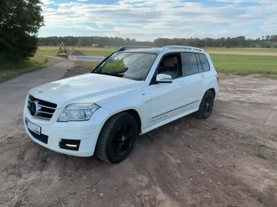 Gebraucht Mercedes GLK220 170 PS (125 kW) 2012 Weiß SUV