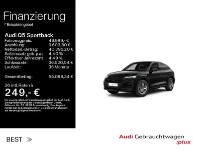 Gebraucht Audi Q5 Advanced 204 PS (150 kW) 2025 Mythosschwarz metallic SUV