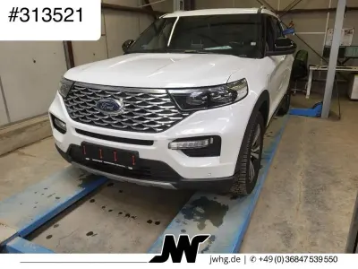 Gebraucht Ford Explorer Platinum 457 PS (336 kW) 2021 Weiß metallic SUV