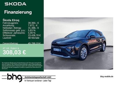 Schwarz Gebraucht 2025 Skoda Elroq Loft SUV | 39.360 € (Superpreis)