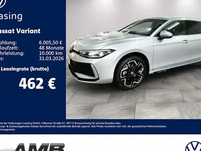 Ny VW Passat R-line 150 HK (110 kW) 2025 Sølv Stationcar