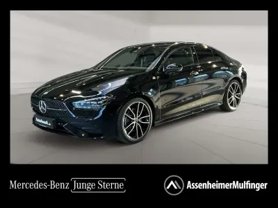 Gebraucht Mercedes CLA200 AMG 163 PS (119 kW) 2025 Kosmosschwarz metallic Coupé