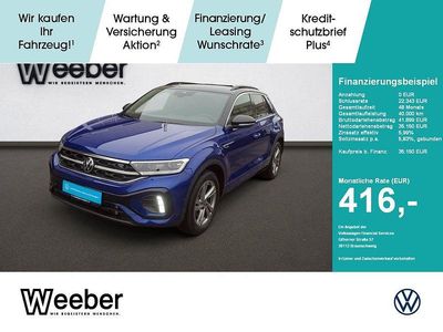 Usado VW T-Roc R-line 190 HP (139 kW) 2024 Azul SUV